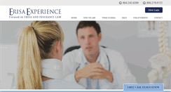 Desktop Screenshot of erisaexperience.com